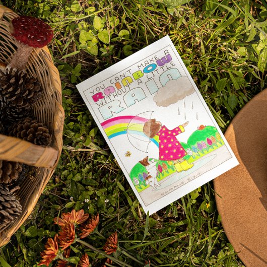 Vous ne pouvez pas créer une carte postale Rainbow