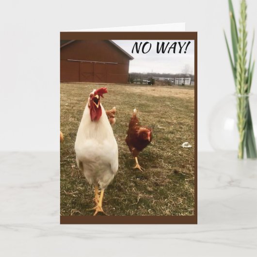 VOUS NE POUVEZ PAS ÊTRE UNE CARTE "50" (Devant)