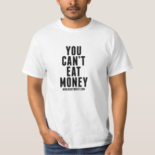 Vous ne pouvez pas manger le T-shirt d'argent