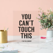 Vous ne pouvez pas toucher ceci (Mariage)