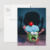 Vous ne pouvez pas vous cacher de la carte postale (Devant / Derrière)