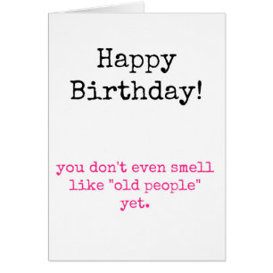 Vous ne sentez pas vieux