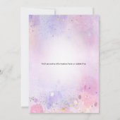 Vous ne voulez pas lui manquer Invitation de fête  (Dos)