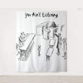 Vous n'écoutez pas la tapisserie (Devant)
