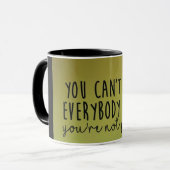 Vous n'êtes pas de la pizza Mug (Devant gauche)