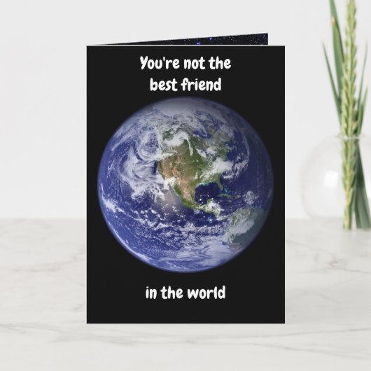 Vous n'êtes pas le meilleur. Carte (Devant)