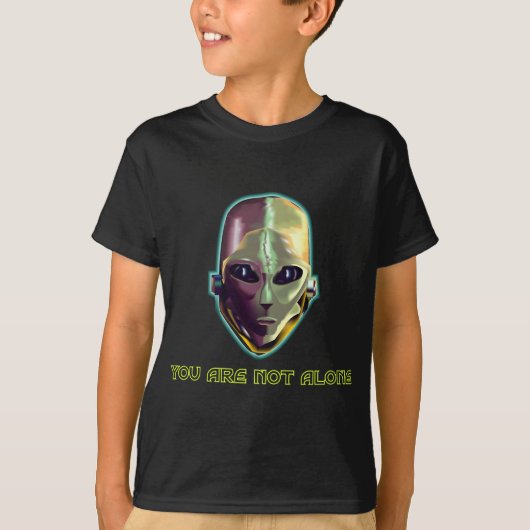 Vous n'êtes pas le T-shirt solitaire (Devant)