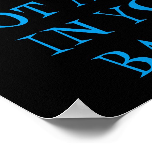 Vous N'Êtes Pas Seul Dans Votre Poster De Bataille (Coin)