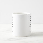 "Vous n'êtes pas seul" James Baldwin Cite Mug (Centre)