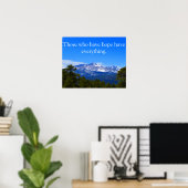 Vous n'êtes pas seul poster (Bureau à domicile)