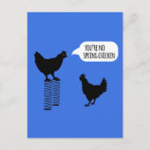 Vous n'êtes pas une carte postale de poulet au pri (Devant)