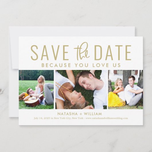 Vous nous aimez CARTE ÉDITABLE DE SAUVEGARDE DE DA (Devant)