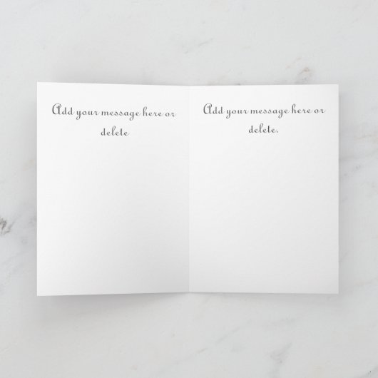 Vous Nous Manquez ! Carte (Intérieur)