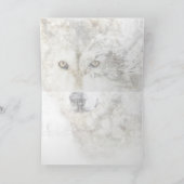 "Vous observer" - Carte de voeux (Intérieur)