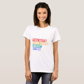 vous pensez jamais mourir T-shirt classique (Devant entier)
