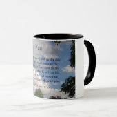 Vous poème, tasse de sonnerie (Devant droit)