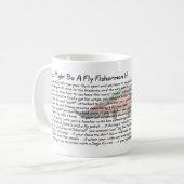 Vous pourriez être une tasse de pêcheur de mouche (Devant gauche)