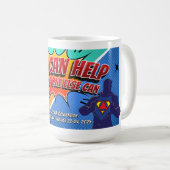 Vous Pouvez Aider À Café Mug (Devant droit)