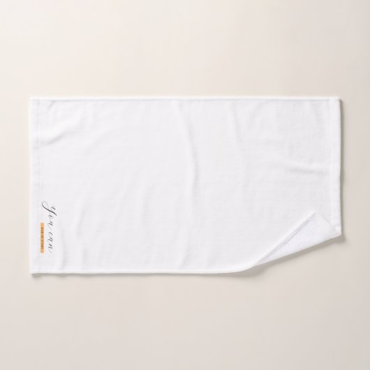 Vous Pouvez | Devis motivationnel | Inspirationnel (Serviette à main)