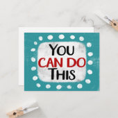 Vous Pouvez Faire Cette Carte De Voeux (Devant/Arrière en situation)