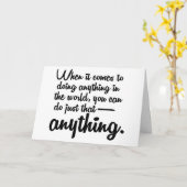 Vous Pouvez Faire N'Importe Quelle Bonne Carte De (Fleur jaune)