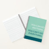 Vous pouvez faire n'importe quoi cahier (Intérieur)