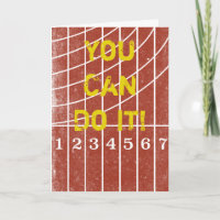 Vous pouvez le faire Carte d'encouragement pour le