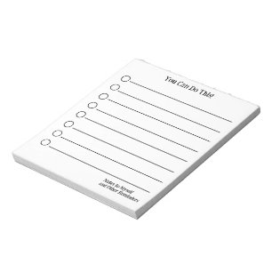Vous Pouvez Le Faire ! Notes sur mon Bloc-notes
