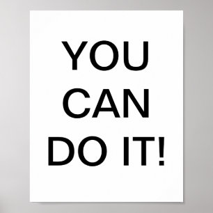Vous pouvez le faire poster murale