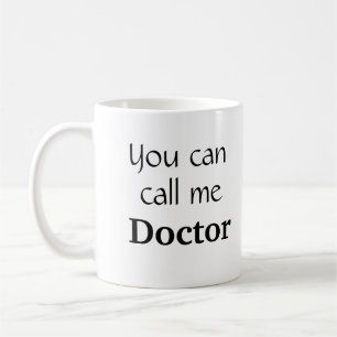 Vous pouvez m'appeler tasse de café de cadeau de