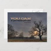 Vous Pouvez Motiver Carte Postale (Devant / Derrière)