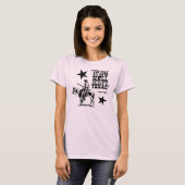 Vous pouvez tous aller au T-shirt de dames (Devant entier)
