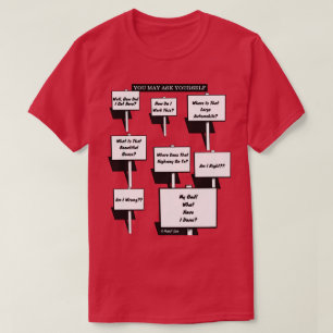Vous pouvez vous demander - Un T-shirt MisterP