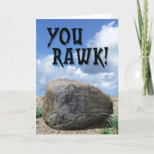 Vous, Rawk ! Carte de vœux