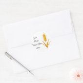 Vous Récupérez Ce Que Vous Semez Sticker Blé (Enveloppe)