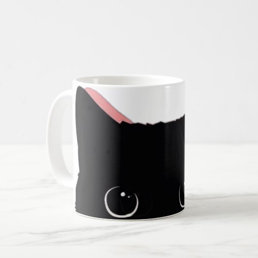 Vous regarder Cat Coffee Mug (Devant gauche)
