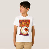 Vous regardez, T-shirt Eyeball Éffrayant (Devant entier)