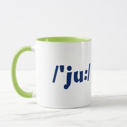 "Vous roche" dans la tasse de café de phonétique (Gauche)