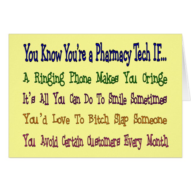 Vous savez que vous êtes une PHARMACIE TECH SI… (Devant horizontal)