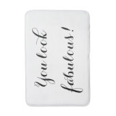 Vous semblez le tapis de bain fabuleux (Devant (Vertical))