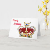 "VOUS" SERA TOUJOURS "MON ROI" CARTE (Fleur jaune)