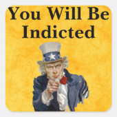 Vous Serez Indiqué Sticker (Devant)