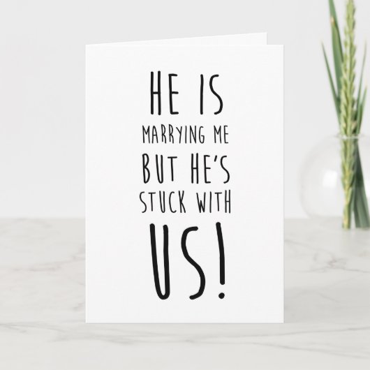 vous serez ma carte de demoiselle d'honneur (Devant)