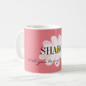 Vous serez ma tasse de demoiselle d'honneur avec (Devant gauche)