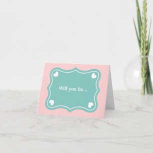 Vous serez mon corail et turquoise de la carte