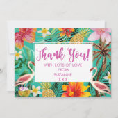 Vous serez mon flamant tropical de carte de (Dos)