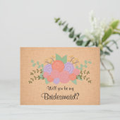 Vous serez mon invitation florale de guirlande de (Debout devant)