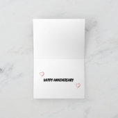**VOUS SEREZ TOUJOURS MA CARTE ANNIVERSAIRE** (Intérieur)