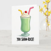 Vous Sham Rock Grande Carte (Fleur jaune)