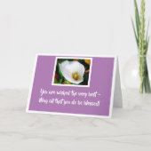 Vous souhaiter la meilleure carte (Devant)